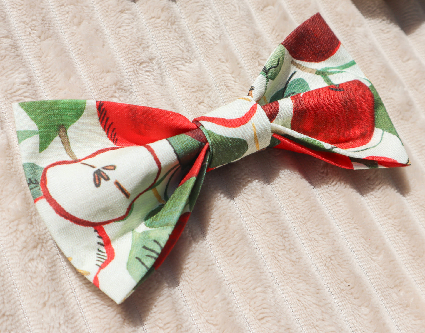 Apple Picking Pet Bow