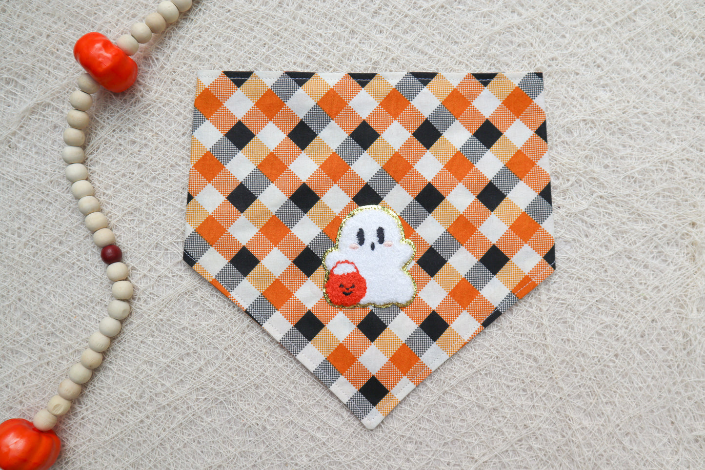 Trick or Treating Ghost Patch Bandana