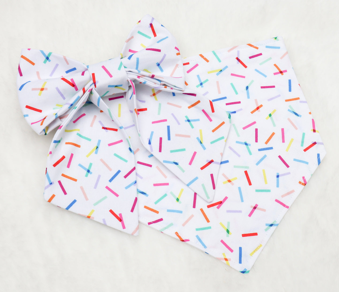Celebration Sprinkles Pet Bow