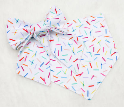 Celebration Sprinkles Pet Bow