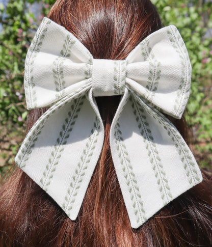 Italian Vineyard Hair Bow