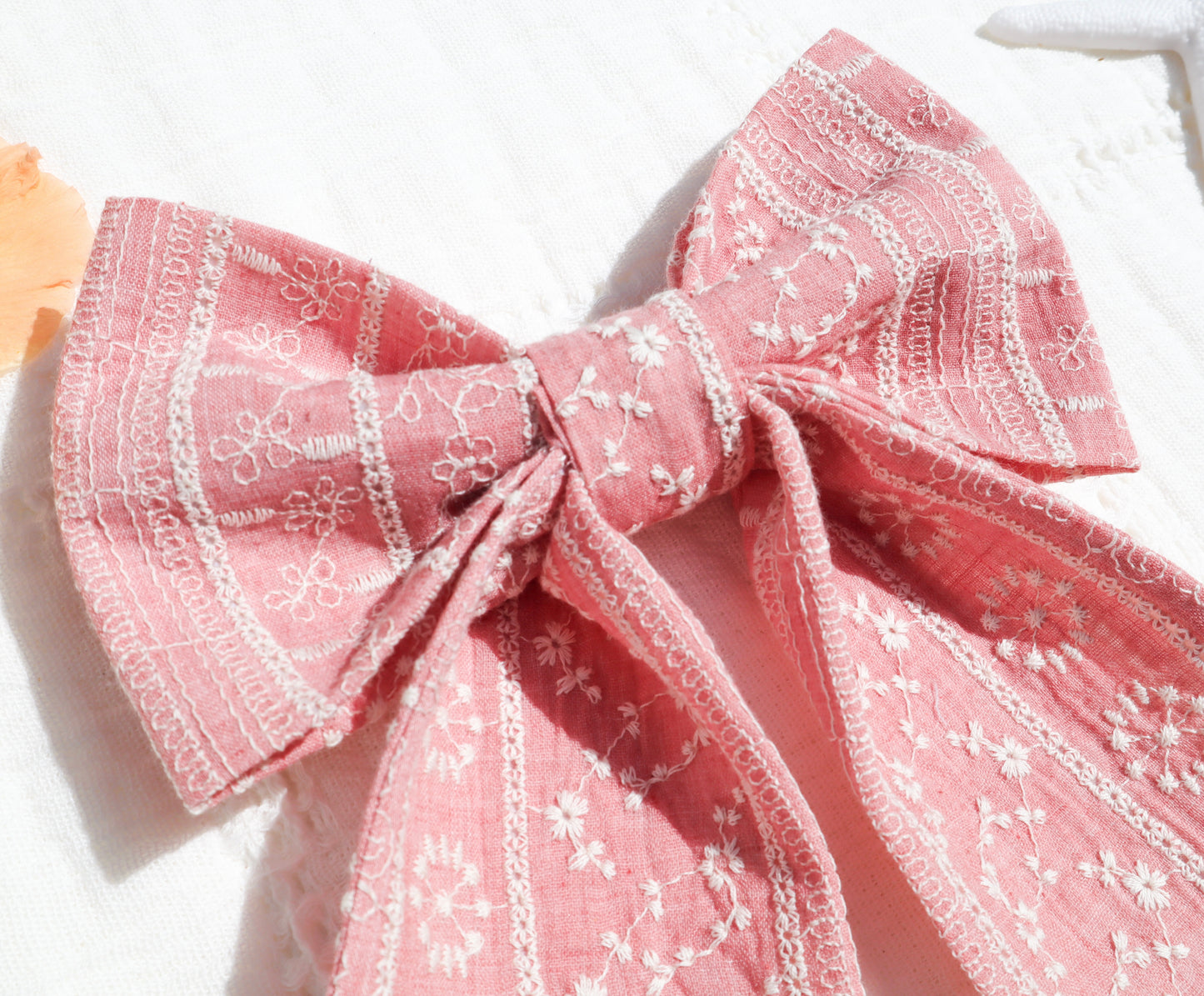Coastal Pink Pet Bow