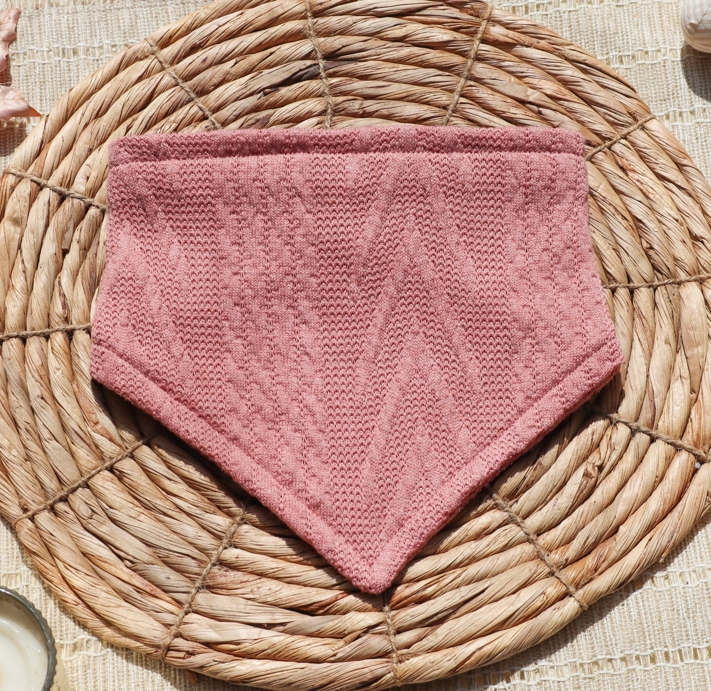 Dusty Rose Sweater Weather Bandana