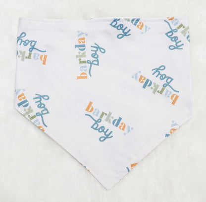 Barkday Boy Bandana