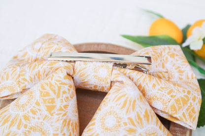 Sunflower Field Hair Bow