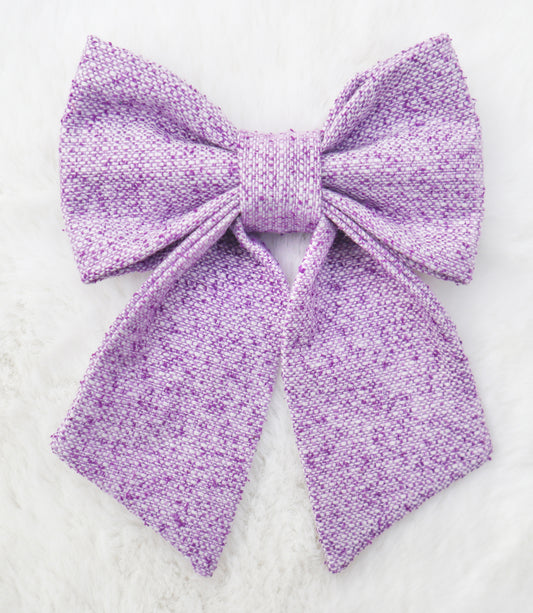 Lavender Frost Pet Bow
