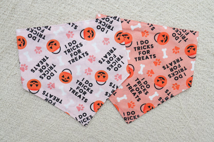 Orange Tricks for Treats Bandana