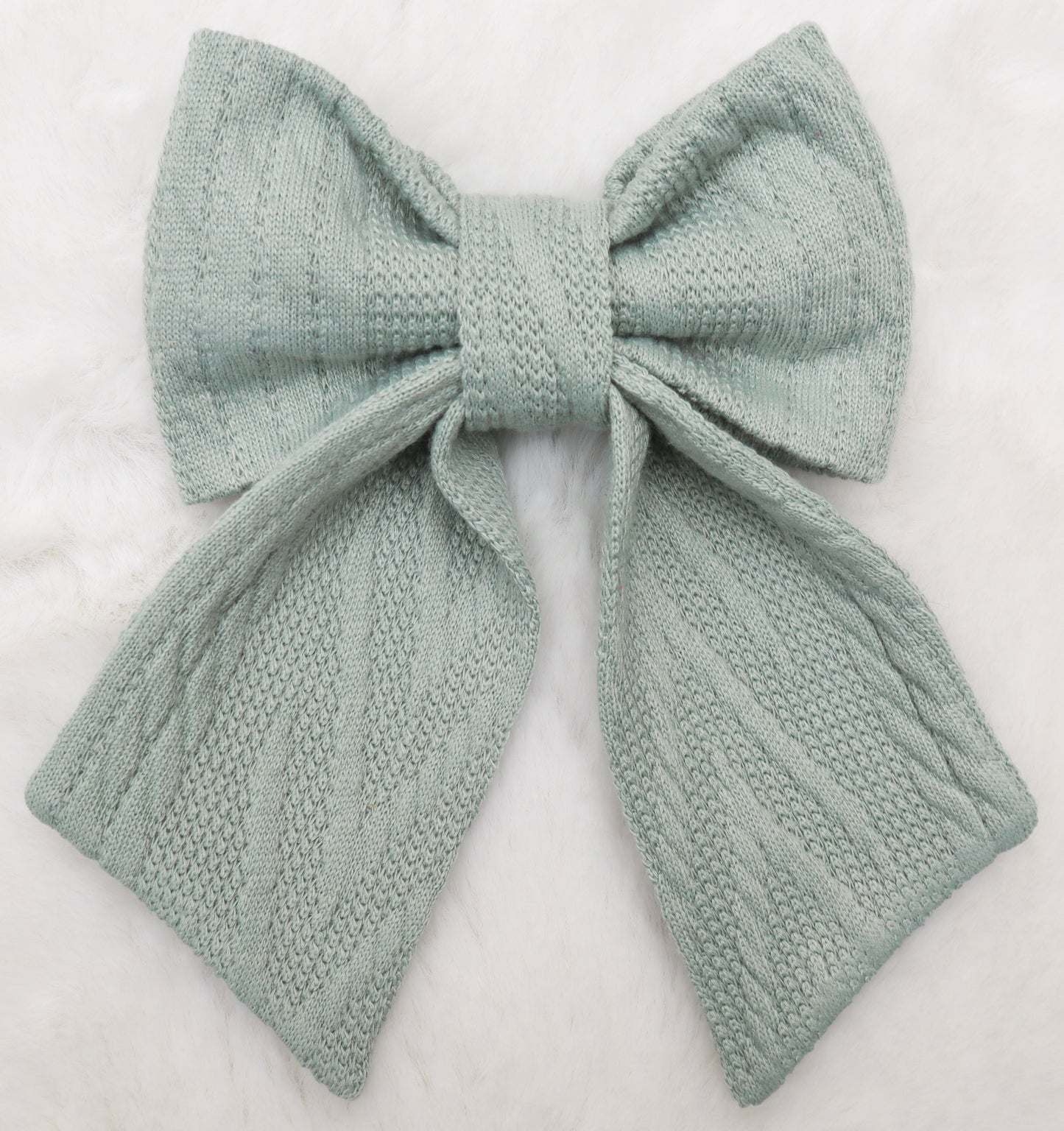 Frosted Spruce Sweater Weather Pet Bow
