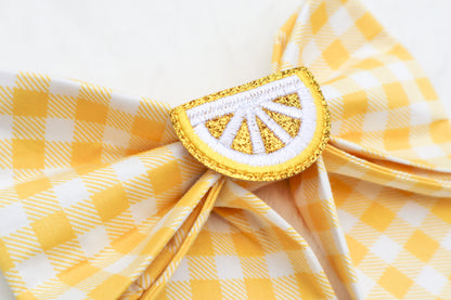Classic Lemonade Pet Bow