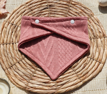 Dusty Rose Sweater Weather Bandana