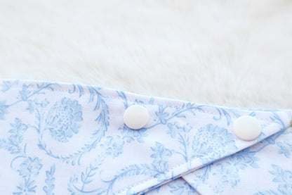 Blue Evelyn Bandana
