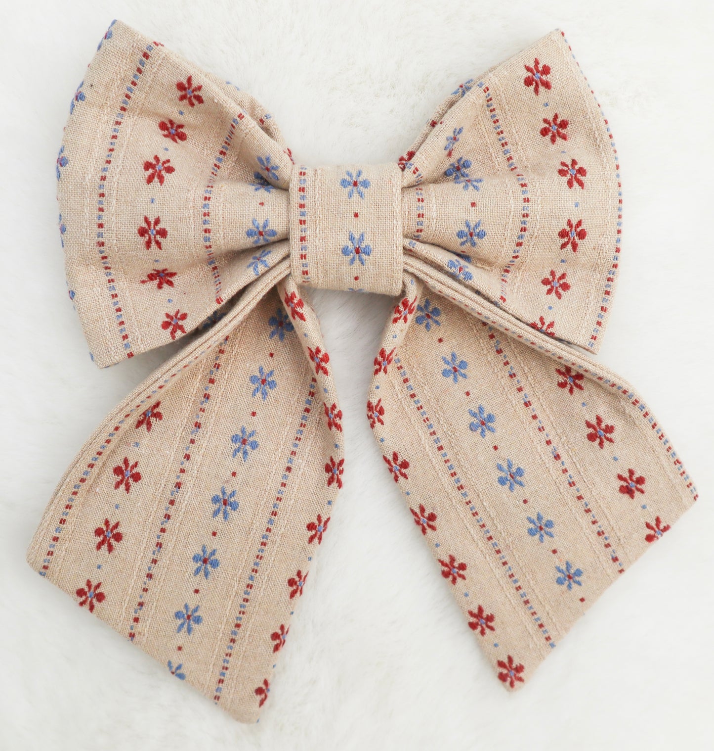 Heritage Bloom Pet Bow