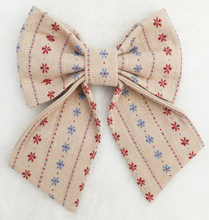 Heritage Bloom Pet Bow