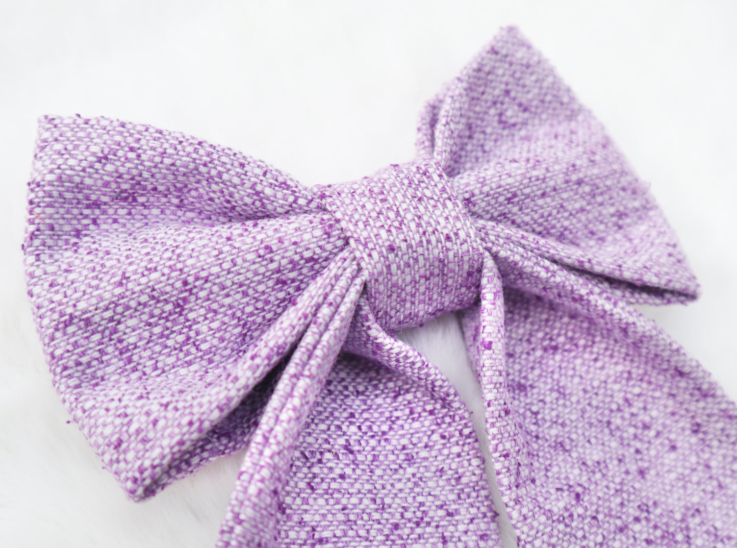 Lavender Frost Pet Bow