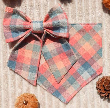 Cozy Campfire Plaid Bandana