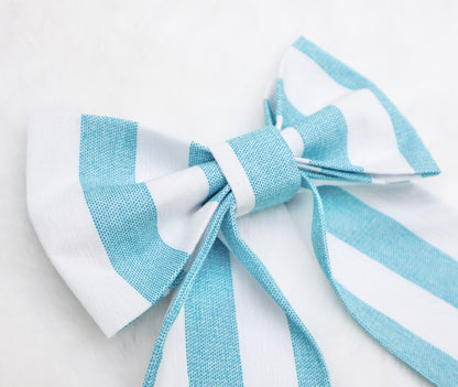 Seaside Stripes Pet Bow