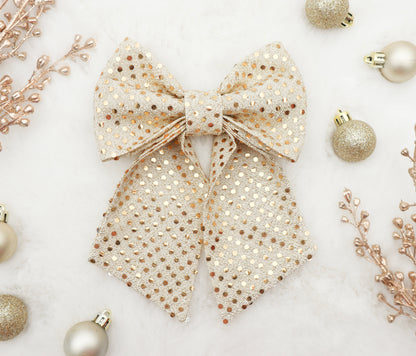 Sequins are Forever Pet Bow