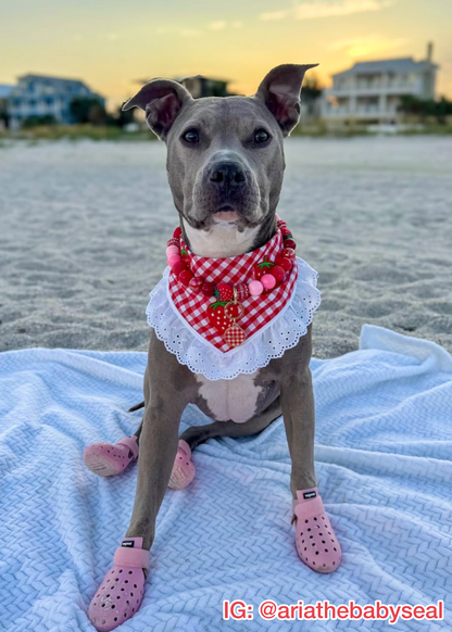 Strawberry Picnic Bandana