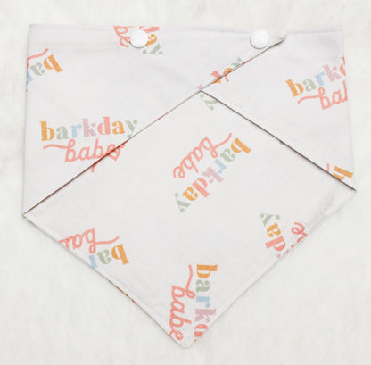 Barkday Babe Bandana