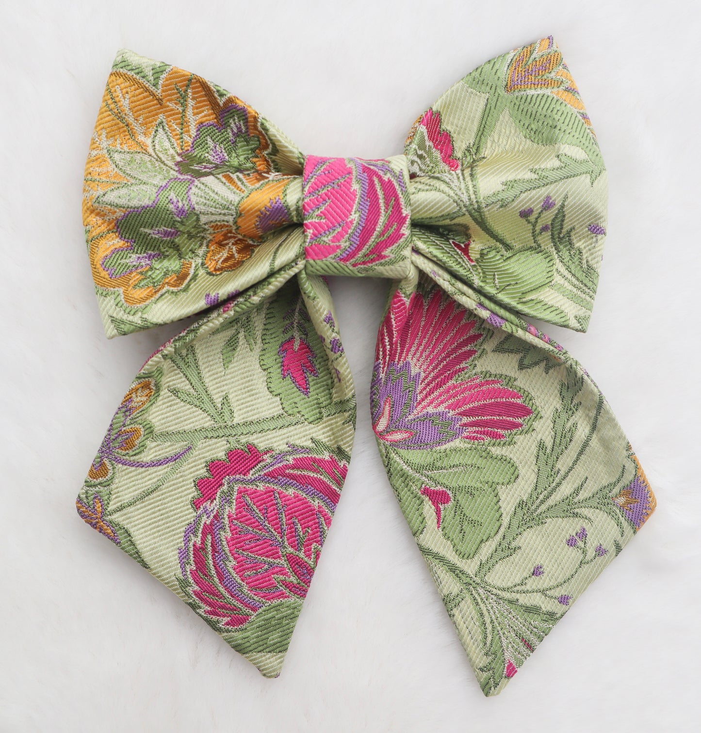 Gilded Blooms Pet Bow