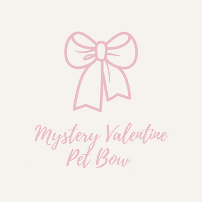 Mystery Valentine Pet Bow