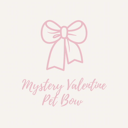 Mystery Valentine Pet Bow