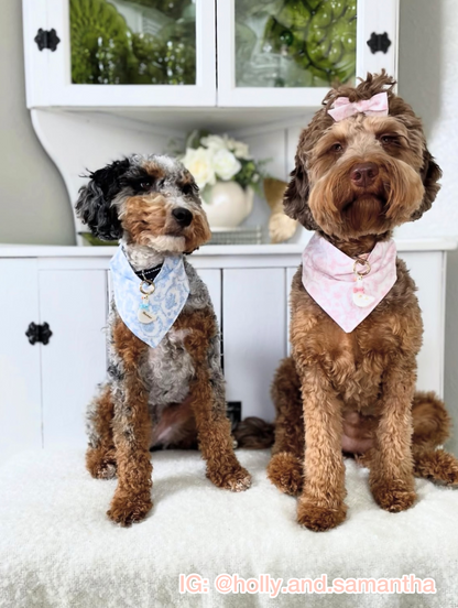 Pink Evelyn Fur Bow